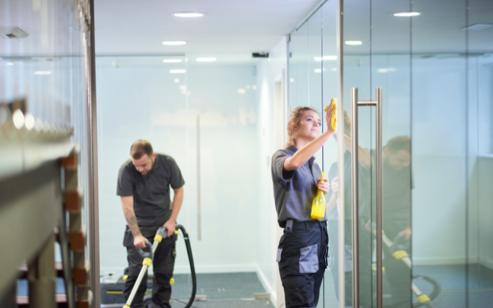 deep cleaning offices