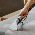 deep cleaning services on upholstery